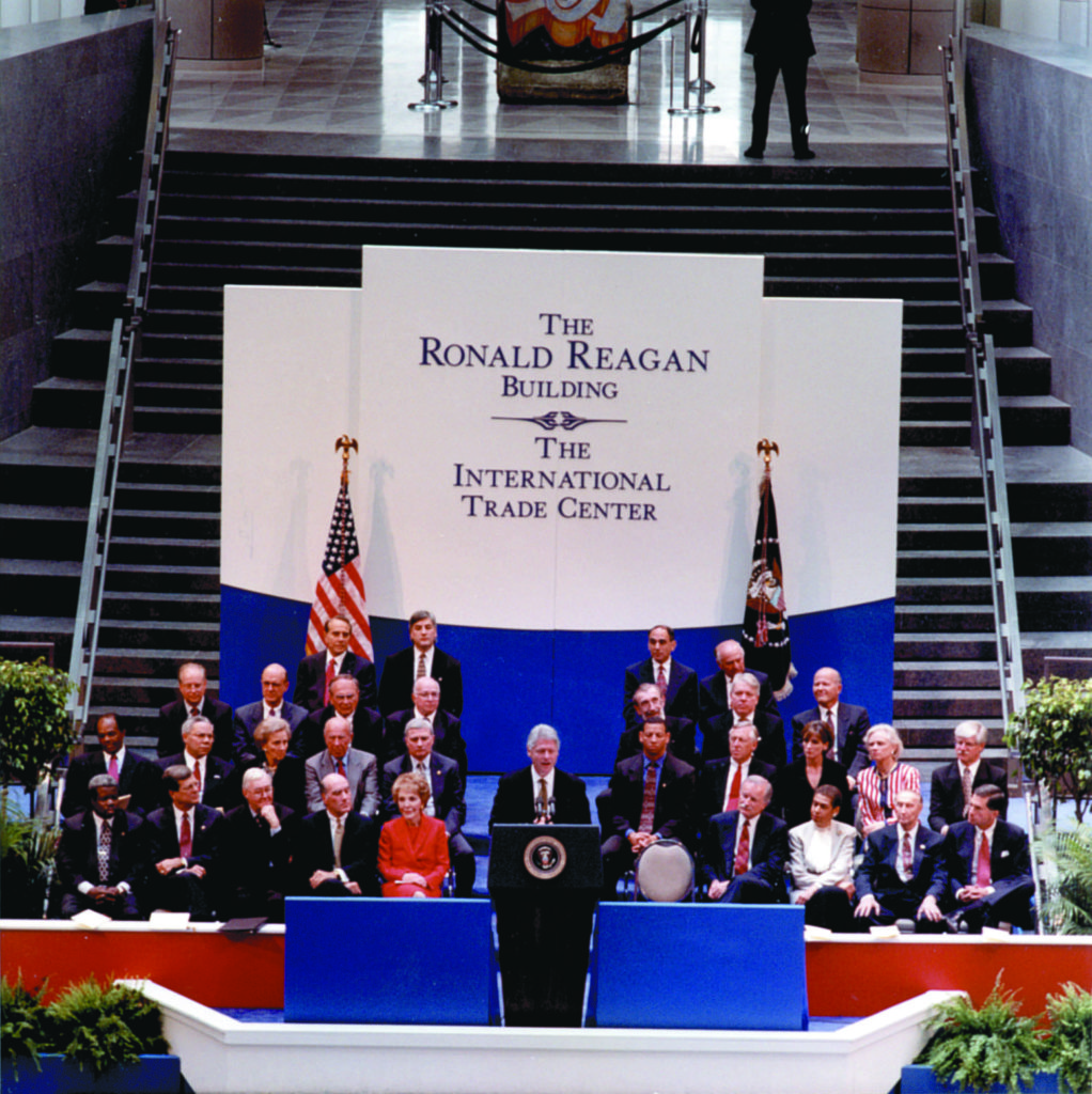 Ronald Reagan Building Dedication Ceremony