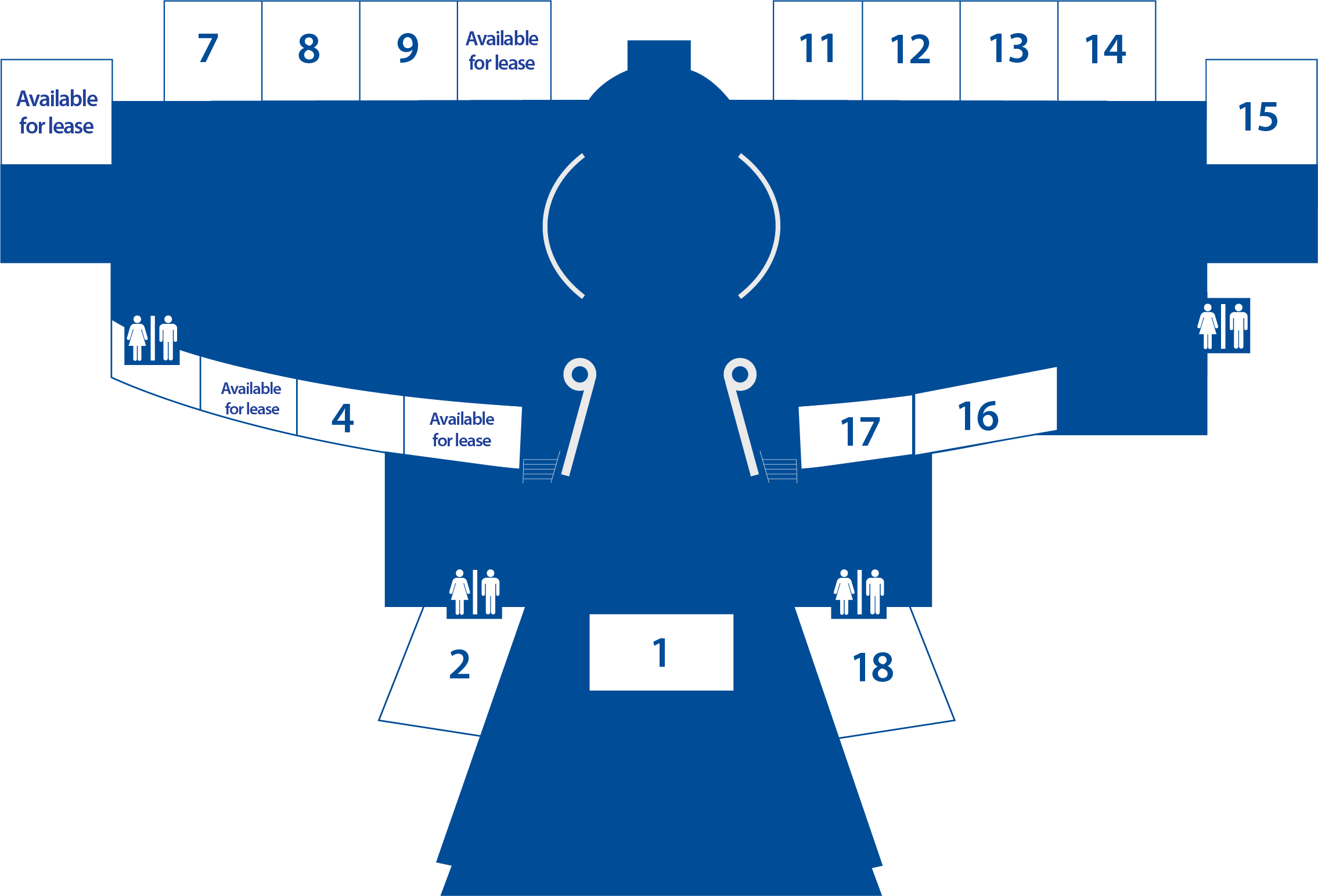 Court map layout