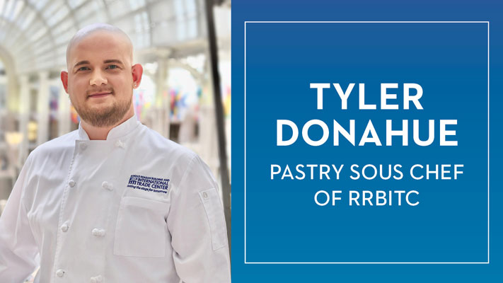 Meet Tyler Donahue: Pastry Sous Chef of RRBITC